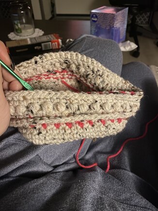 Textured tissue cube cover #2