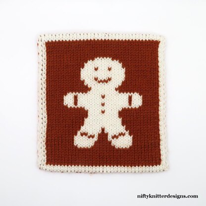 Gingerbread Man Potholder