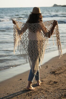 Wild Sunset Shawl