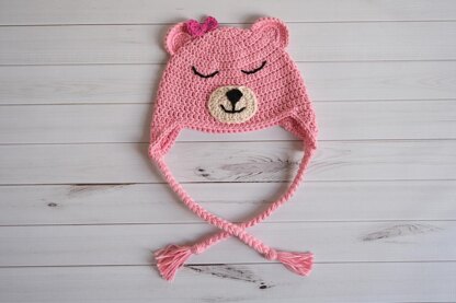 Sleepy Bear Hat