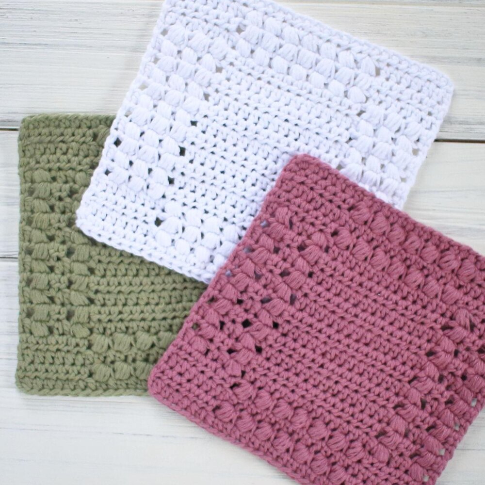 Cottage Dishcloth Crochet Pattern