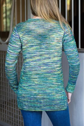 Franconia Top-Down Pullover #B119