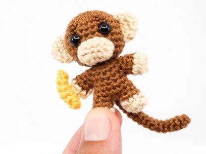 Mini Noso Monkey Crochet Pattern