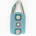 Granny Square Tote - Free Bag Crochet Pattern in Paintbox Yarns 100% Wool Worsted - Downloadable PDF