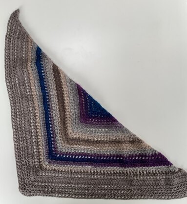 Borlotto Bean Shawl