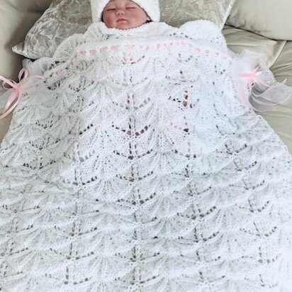 Baby Darling pram blanket