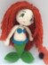 Ariel Mermaid amigurumi