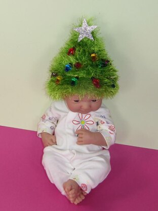 Baby Christmas Tree Beanie Hat
