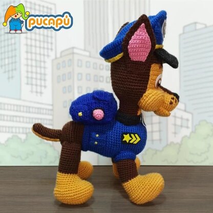 Chase Paw Patrol Amigurumi