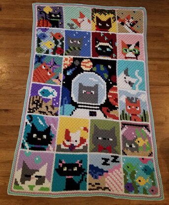 Catghan C2C Blanket