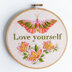 Tamar Love Yourself Embroidery Kit - 6in