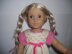 Comfy nightie set for american girl , gotz and other 18'' dolls