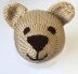 Toby teddy bear knitting pattern 19056