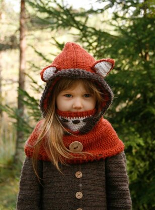 Reed fox hooded cowl