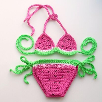 Watermelon Bikini Baby Set