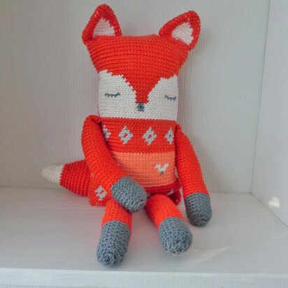 Stuffed toy fox