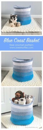 Blue Coast Basket Extra Large with Handles