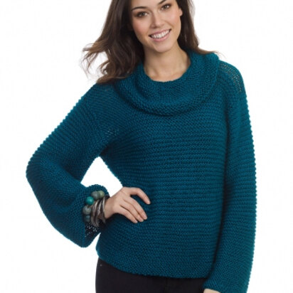 So Easy Sweater in Caron Simply Soft Collection - Downloadable PDF