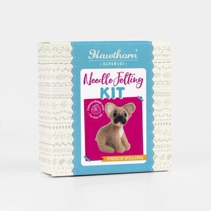 Hawthorn Handmade French Bulldog Needle Felting Kit