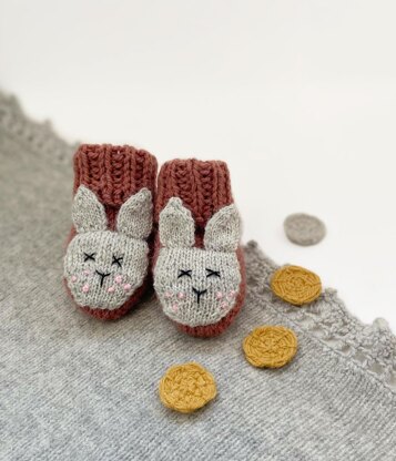 Bunny baby socks