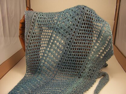 London Blue Shawlette