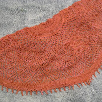 Spice Trade Shawl