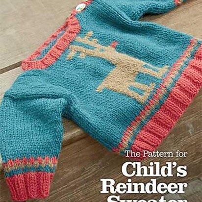 Child's Reindeer Sweater