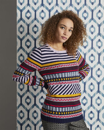 MillaMia Neo Striped Fairisle Jumper PDF