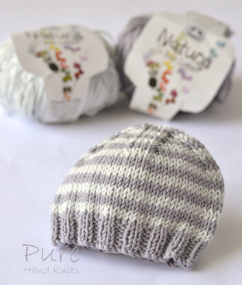 Little One preemie hat in DMC Natura Just Cotton 4 Ply