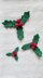Knitted Holly & Berries