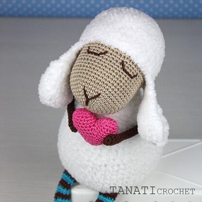 Crochet Pattern of "Lamb Heart"