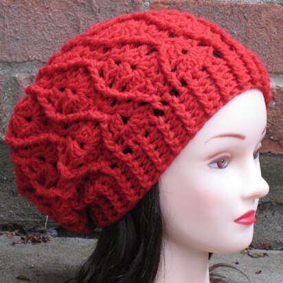 Maddie Cabled Slouch Hat