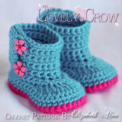 Baby Garden Booties