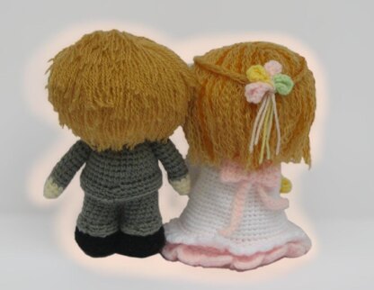 Wedding Bride and Groom - Amigurumi Crochet Patterns