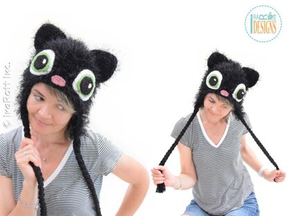 Sassy the Kitty Cat Furry Hat