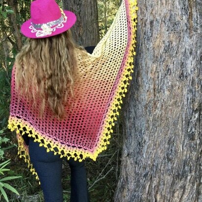 Mojitos At Sunset Shawl