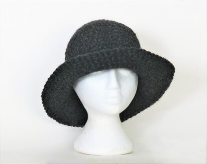 Winter Wide Brim Hat # 88