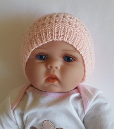 Abby - 4ply baby beanie