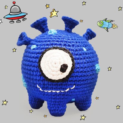 Alien amigurumi