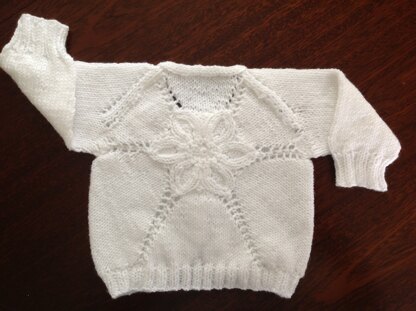 Baby Flower Cardigan