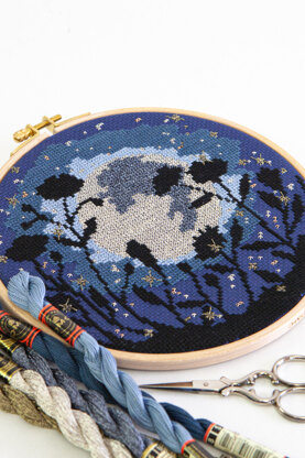 DMC Moonlight Cross Stitch Pattern - PAT1968_2