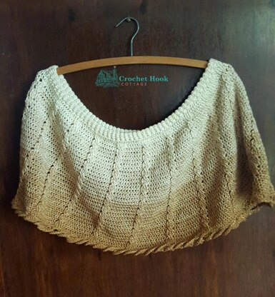 Short Cable Poncho
