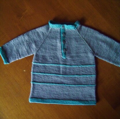 Baby henley pullover
