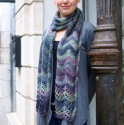 Everyday chevron scarf