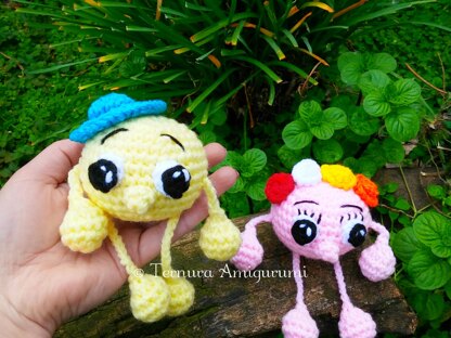 Crochet pattern Jeffrey & Lianne