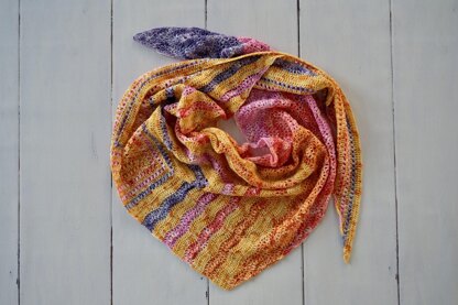 Afterglow Shawl