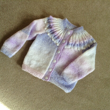 Cardigan and Beret in Sirdar Snuggly DK - 1267