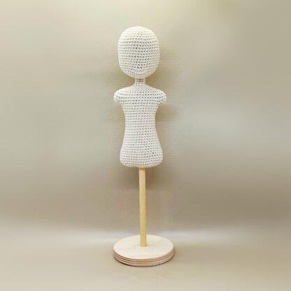 Crochet Mannequin, amigurumi Mannequin, doll Mannequin