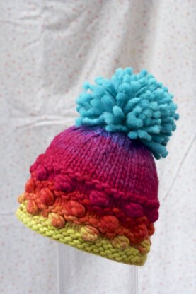 PomPom and Tuft Hat