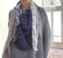 Casual delft shawl